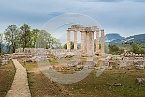 Nemea ancient site in Greece