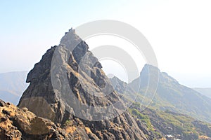 Neminathji`s foot print & it`s Temple on the topmost peak