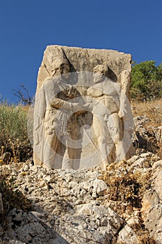 Nemrut mountain national park, AdÃÂ±yaman, Turkey photo