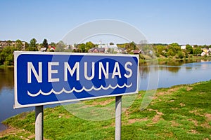 Nemunas river, Lithuania