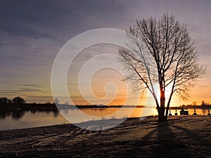 Nemunas river, Lithuania