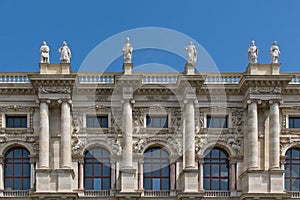 Neo baroque architecture of the Kunsthistorisches Museum, Vienna