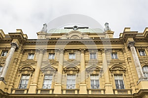 Neo baroque facade photo