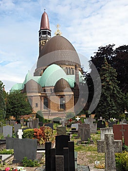 Neo Byzantine Church in Waalwijk photo