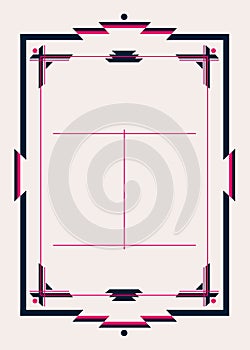 Neo Deco Frame and Design Template