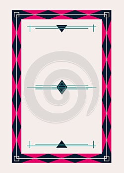 Neo Deco Frame and Design Template
