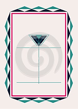 Neo Deco Frame and Design Template photo