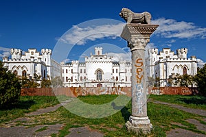 Neo-Gothic chateau