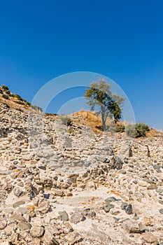 The neo lithic village of Choirokoitia in cyprus