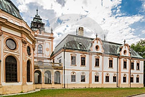 Neobaroque manor house in Klatova Nova Ves