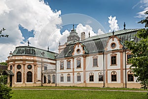 Neobaroque manor house in Klatova Nova Ves