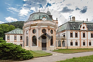 Neobaroque manor house in Klatova Nova Ves photo