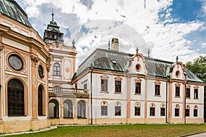 Neobaroque manor house in Klatova Nova Ves photo