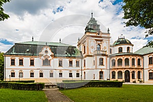 Neobaroque manor house in Klatova Nova Ves photo