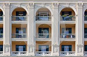 Neoclassic Building Facade