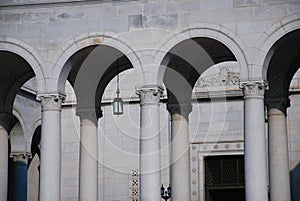 Neoclassical Arches at the Los Angeles City Hall