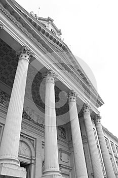 Neoclassical building photo