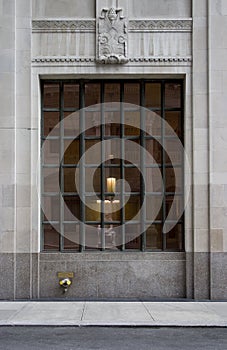 Neoclassical Grid Window