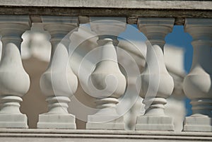 Neoclassical ionic architectural details