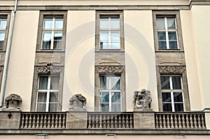 Neoclassicism facade in berlin