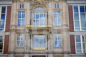 Neoclassicism facade in central berlin photo