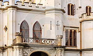 Neogothic manor-house in Rusovce, Slovakia