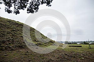 The neolithic cairn of Gavrinis 3500 BC in bretagne