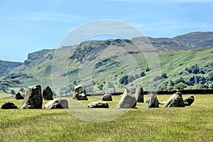 Castlerigg Stone Circle and Fells photo