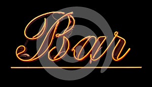 Neon Bar Sign