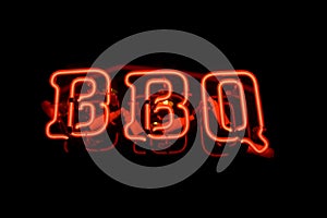 Neon BBQ Sign