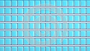 Neon Blue Color Grid Ai Generated