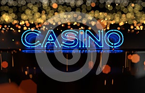 Neon Casino Sign