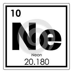 Neon chemical element