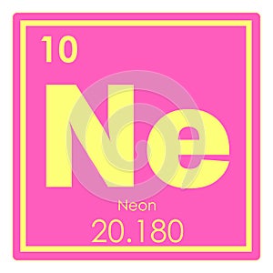 Neon chemical element