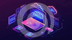 Neon Cloud Computing Network