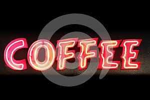 Neon coffee