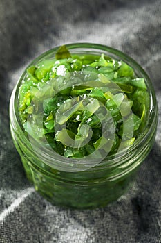 Neon Green Chicago Style Pickled Relish