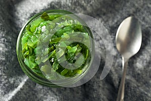 Neon Green Chicago Style Pickled Relish