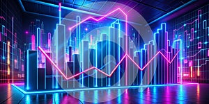 Neon illuminated dynamic wallpaper