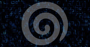 Neon lines in motion digital lines loop animated background