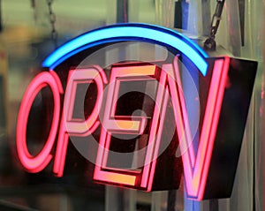 Neon Open Sign