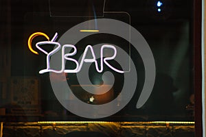 neon sign bar cocktail showcase club restaurant