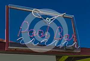 Neon Sign Beach Bar