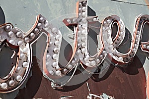 The Neon Sign Boneyard is the place where old classic Las Vegas