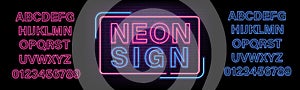 Neon Sign Font