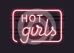 Neon Sign Hot Girls