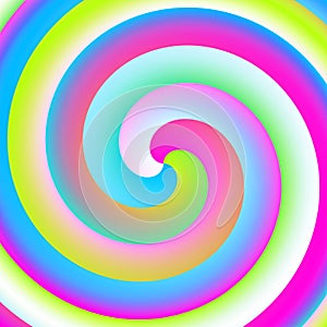 Neon spiral