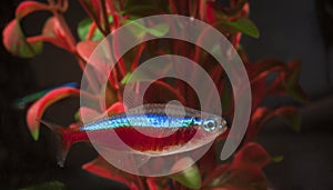 Neon tetra fish photo