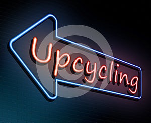 Neon upcycling concept.