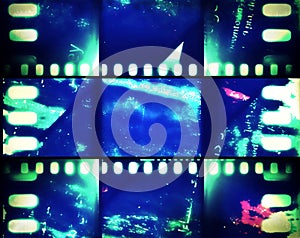 Neon Vintage film banner